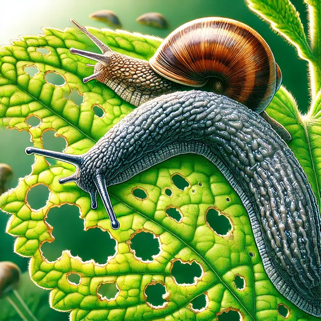 slugs and snails